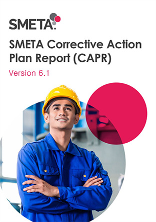 SMETA Corrective Action Plan Report (CAPR) Version 6.1